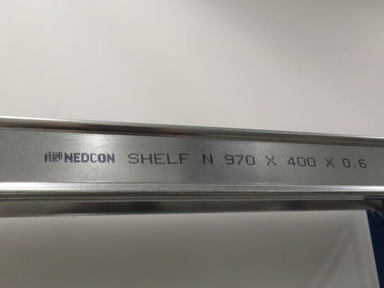 Kraftig stålreol (uden indhold)