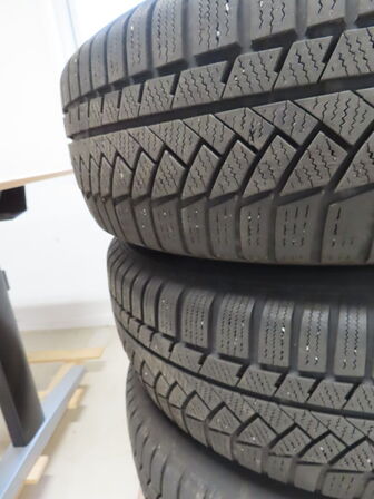 4 stk. Mercedes fælge 18" med vinterdæk