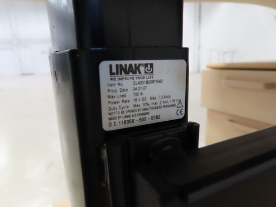 Hæve/Sænkebord (LINAK) med lille kommode