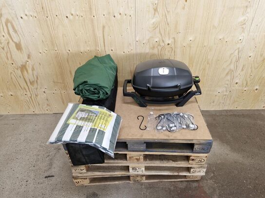 Ny pavillon 2x3 m, 1 stk. Napoleon El grill, , 18 stk. Kroge