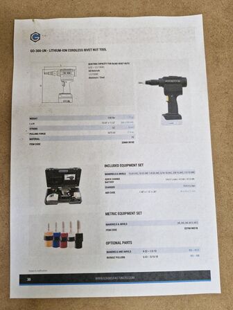 Gevind nitte akku M6 - M12