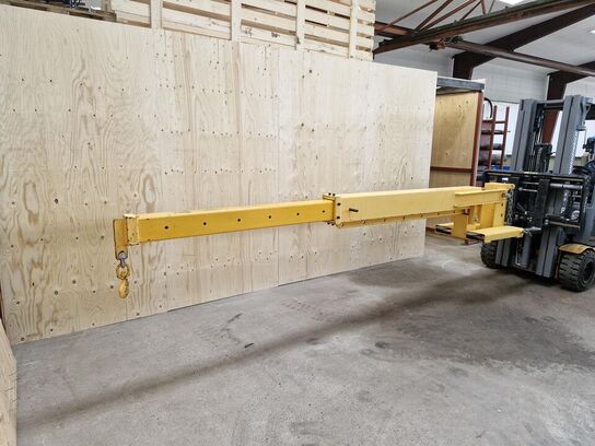 Kranarm 3 ton x 3000 mm til gaffeltruk