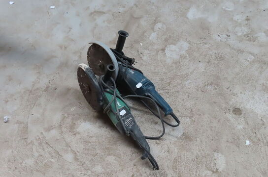 2 stk vinkelslibere HIKOKI og BOSCH