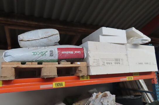 Palle med leca kugler og EPS-isoleringsplader