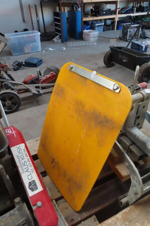 Pladevibrator og en vulkaniseringsplade SWEPAC F 82