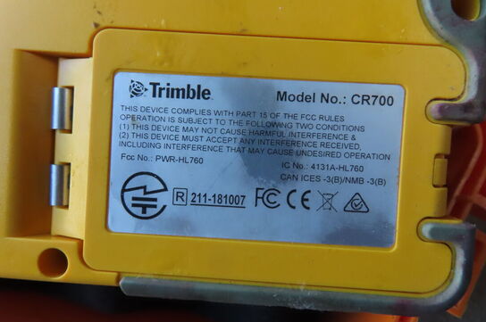 Maskin- og lasermodtager SPECTRA PRECISION CR700