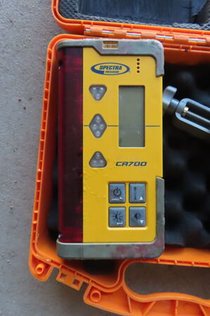 Maskin- og lasermodtager SPECTRA PRECISION CR700