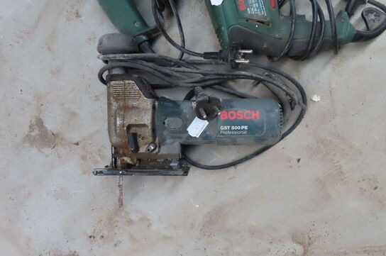 3 stk elværktøj BOSCH