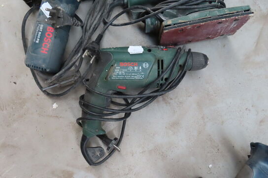 3 stk elværktøj BOSCH