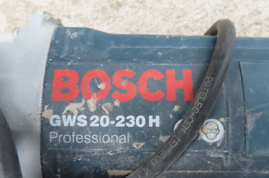 2 stk vinkelslibere HIKOKI og BOSCH