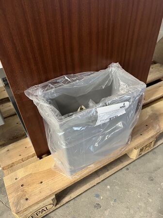 Affaldssystem til 60 cm skab, skabet er incl. Skab og 1 ekstra spand.