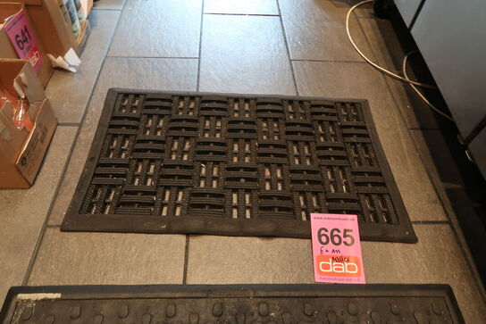 6 stk. ass. Ergonomiske måtter