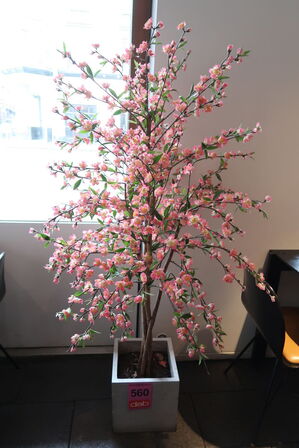 Kunstig plante i krukke 