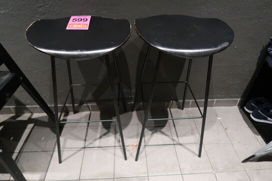 2 stk. Henning Larsen design barstole