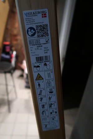 Wienerstige 2x6 trin - Silkeborg stigefabrik 