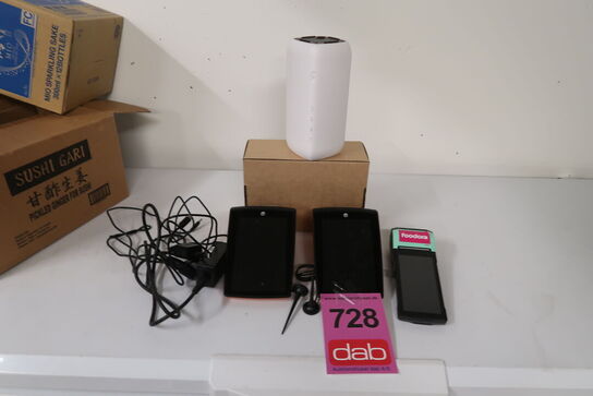 Diverse terminaler til Mad tjenester