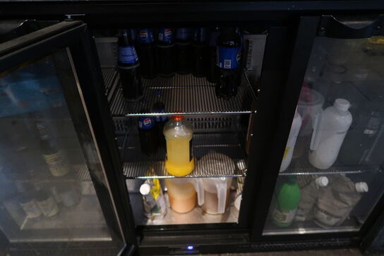 Tefcold BA31H backbarkøler + indhold