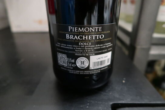 6 fl. Piemonte DOC Brachetto