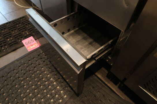 Kølebord med 4 døre og bagkant - Tefcold CK7410 - 533 liter