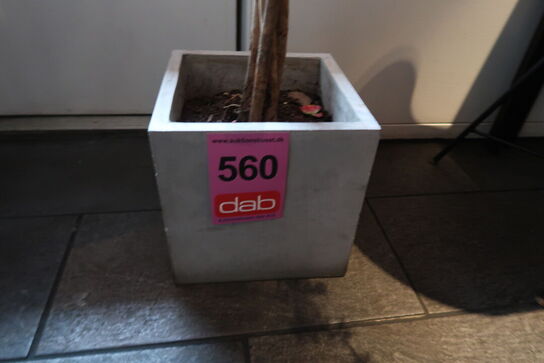 Kunstig plante i krukke 