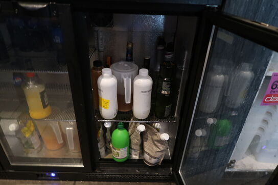 Tefcold BA31H backbarkøler + indhold