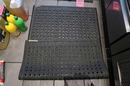 6 stk. ass. Ergonomiske måtter