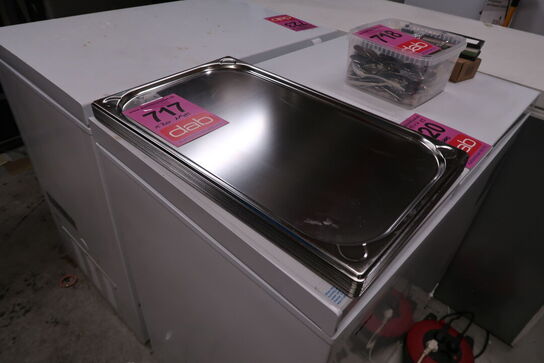 20 stk. Rustfri bakker - UBRUGTE