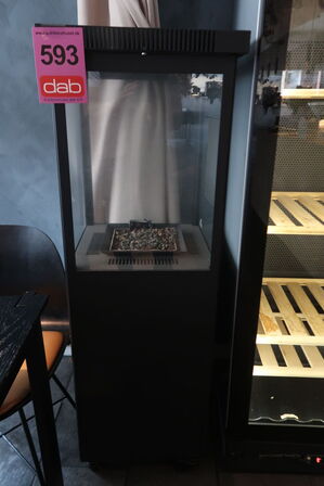 Gaspejs på hjul - Inkl. gasflaske