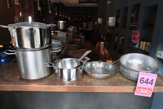 Diverse gryder, si m.m. 