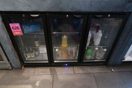 Tefcold BA31H backbarkøler + indhold