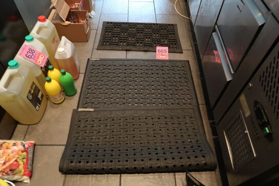 6 stk. ass. Ergonomiske måtter