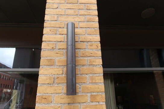 8 stk. Henning Larsen design udendørslamper i messing 