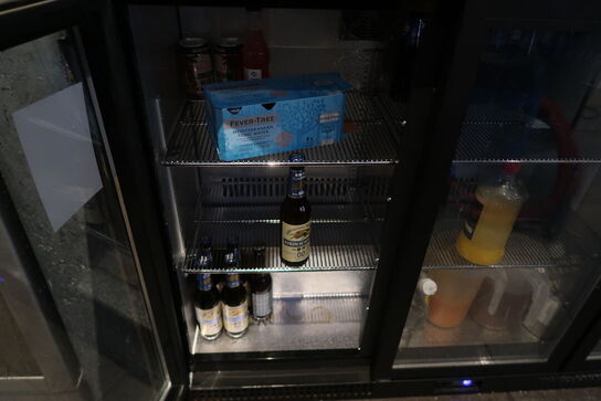 Tefcold BA31H backbarkøler + indhold