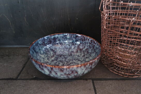 3 stk. Kurve & skål