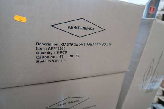 6 stk. perforeret gastrobakker FOODPAN PF