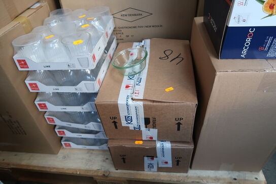 Ca. 110 stk. glas WECK