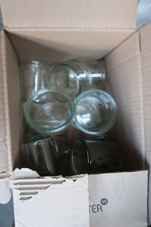 Ca. 110 stk. glas WECK