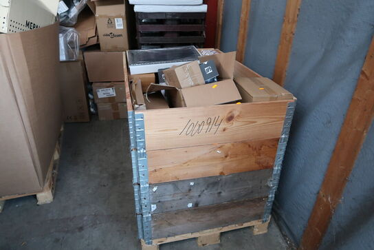 Palle med div. Køkkenservice, bestik ETERNUM, tallerkner, fade m.m.