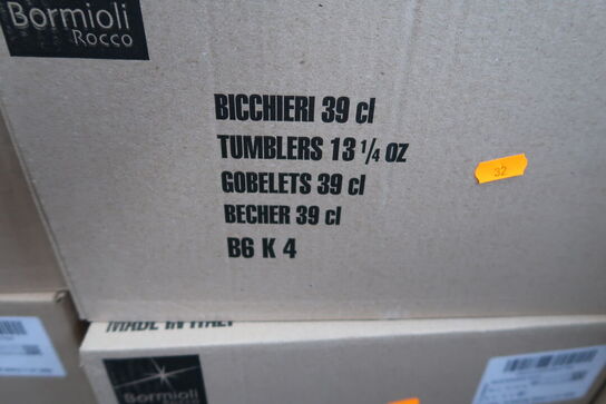72 stk. drinksglas BORMIOLI ROCCO Bartender