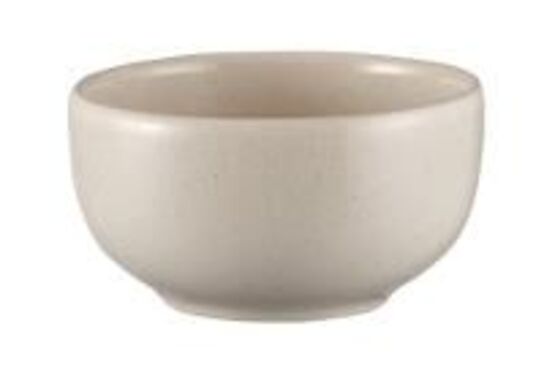 36 stk. Skål stentøj råhvid 110 mm Rustik