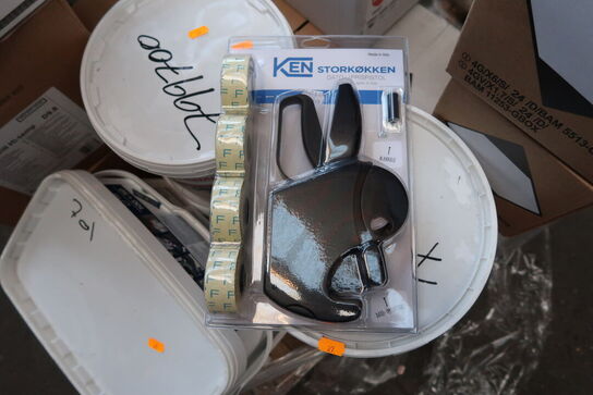 11 stk. prispistoler KEN STORKØKKEN