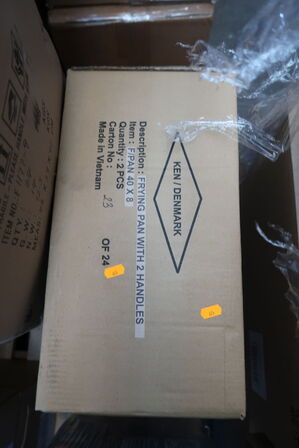 2 stk. stegepander KEN STORKØKKEN