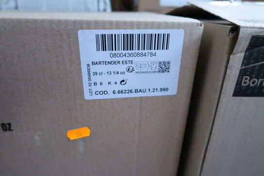 72 stk. drinksglas BORMIOLI ROCCO Bartender