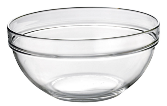 6 stk. kasser med 36 stk. skåle ARCOROC Saladier Rond 70 Empilablet