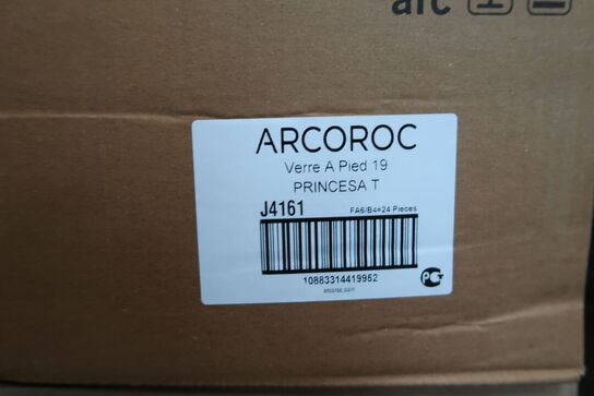 120 stk. blandet glas ARCOROC