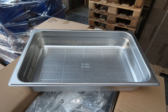 6 stk. perforeret gastrobakker FOODPAN PF