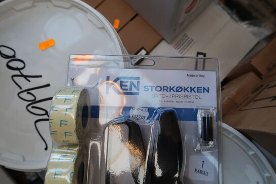 11 stk. prispistoler KEN STORKØKKEN