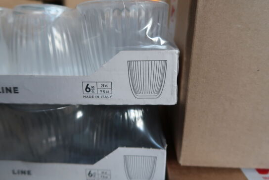 72 stk. vandglas BORMIOLI ROCCO Line