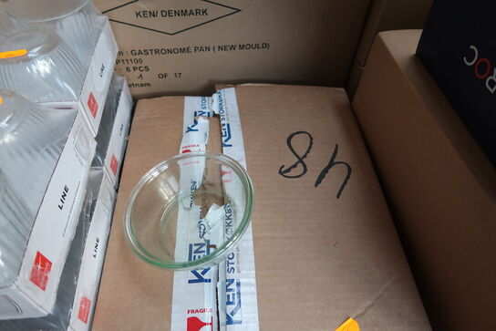 Ca. 110 stk. glas WECK