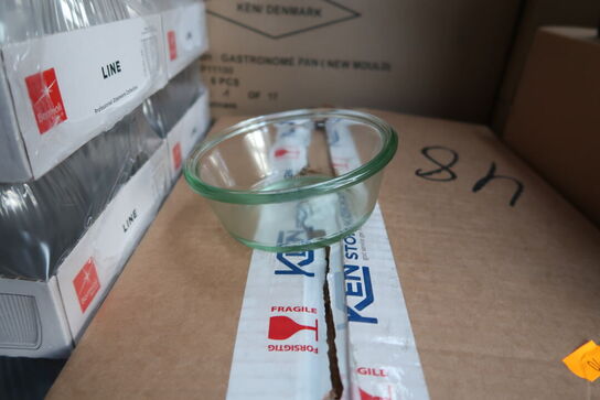 Ca. 110 stk. glas WECK